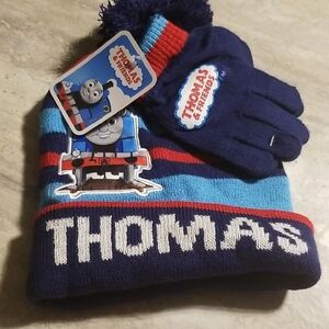 Thomas & Friends Winter Hat And Glove Set Size Toddler 4-6x